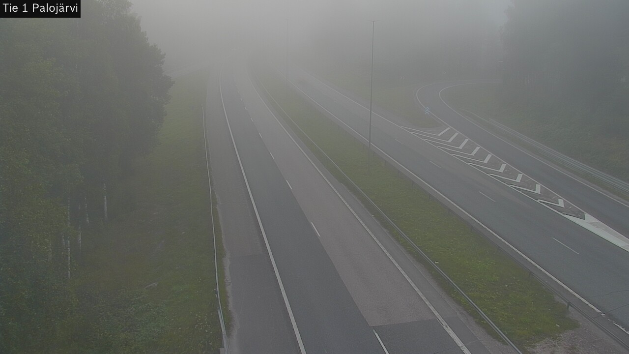 Weather Camera Image Road 1 Vihti, Palojärvi, Vihti, Uusimaa