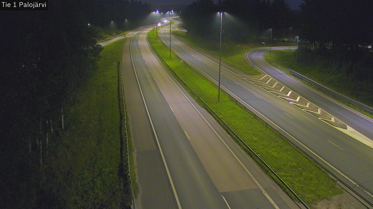 Weather Camera Image Road 1 Vihti, Palojärvi, Vihti, Uusimaa