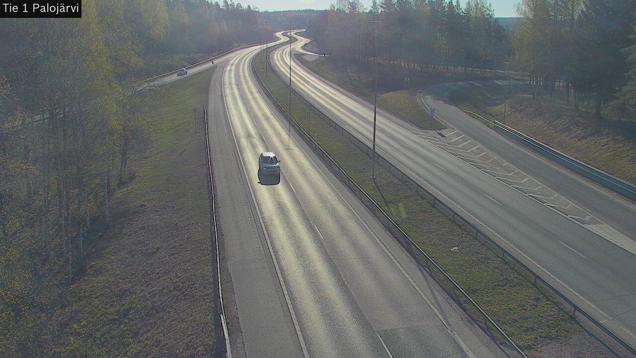 Weather Camera Image Road 1 Vihti, Palojärvi, Vihti, Uusimaa