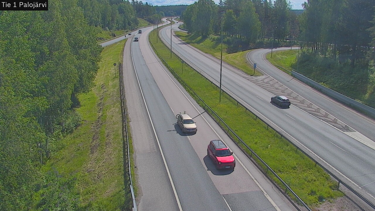 Kelikamerat Kuva Tie 1 Vihti, Palojärvi, Vihti, Uusimaa