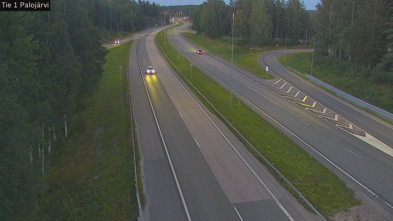 Weather Camera Image Road 1 Vihti, Palojärvi, Vihti, Uusimaa