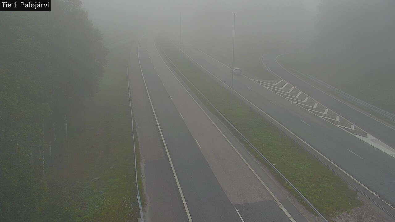Weather Camera Image Road 1 Vihti, Palojärvi, Vihti, Uusimaa