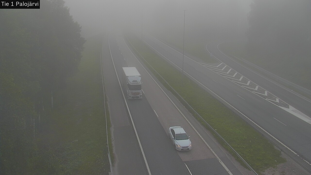 Weather Camera Image Road 1 Vihti, Palojärvi, Vihti, Uusimaa