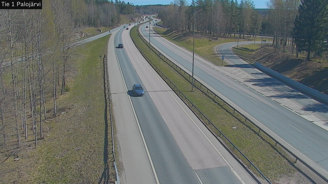 Kelikamerat Kuva Tie 1 Vihti, Palojärvi, Vihti, Uusimaa