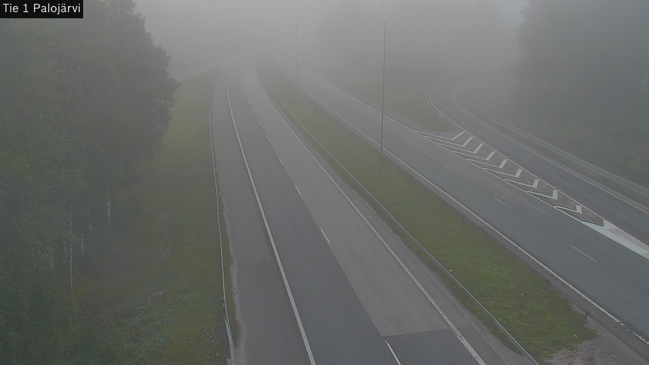Weather Camera Image Road 1 Vihti, Palojärvi, Vihti, Uusimaa
