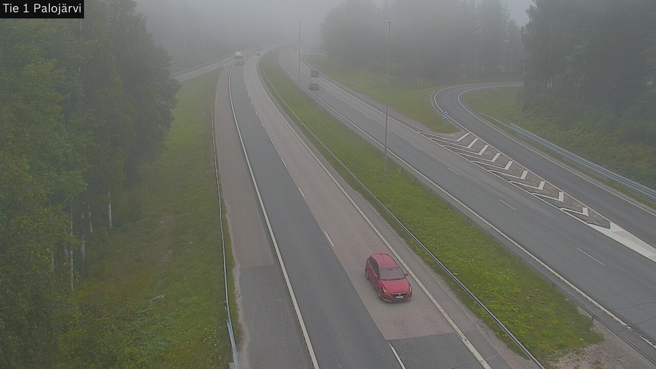 Weather Camera Image Road 1 Vihti, Palojärvi, Vihti, Uusimaa