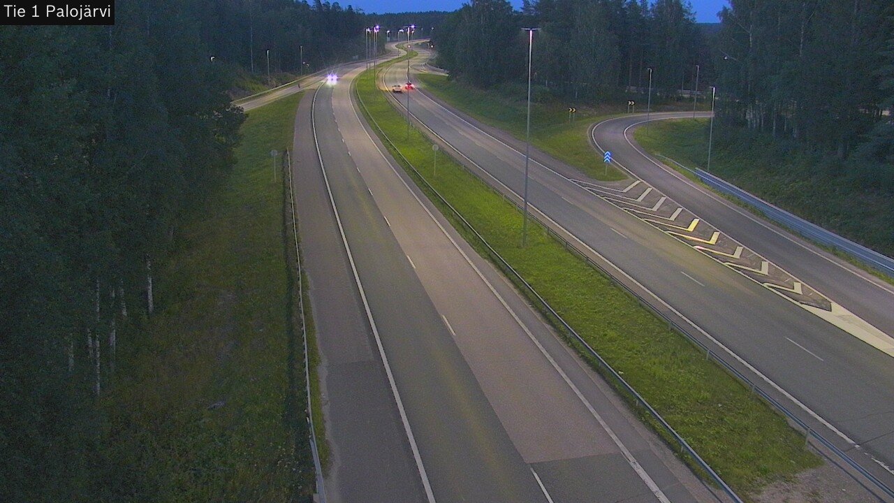 Weather Camera Image Road 1 Vihti, Palojärvi, Vihti, Uusimaa