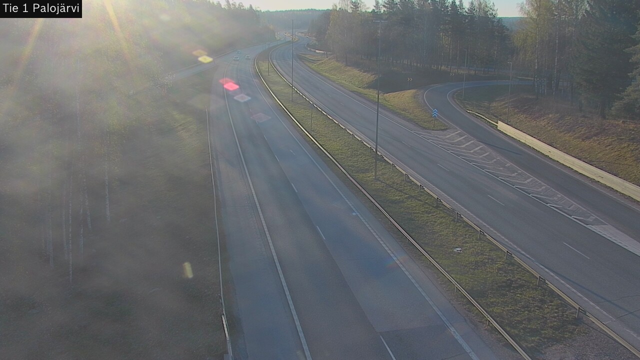 Weather Camera Image Väg 1 Vichtis, Palojärvi, Vihti, Uusimaa
