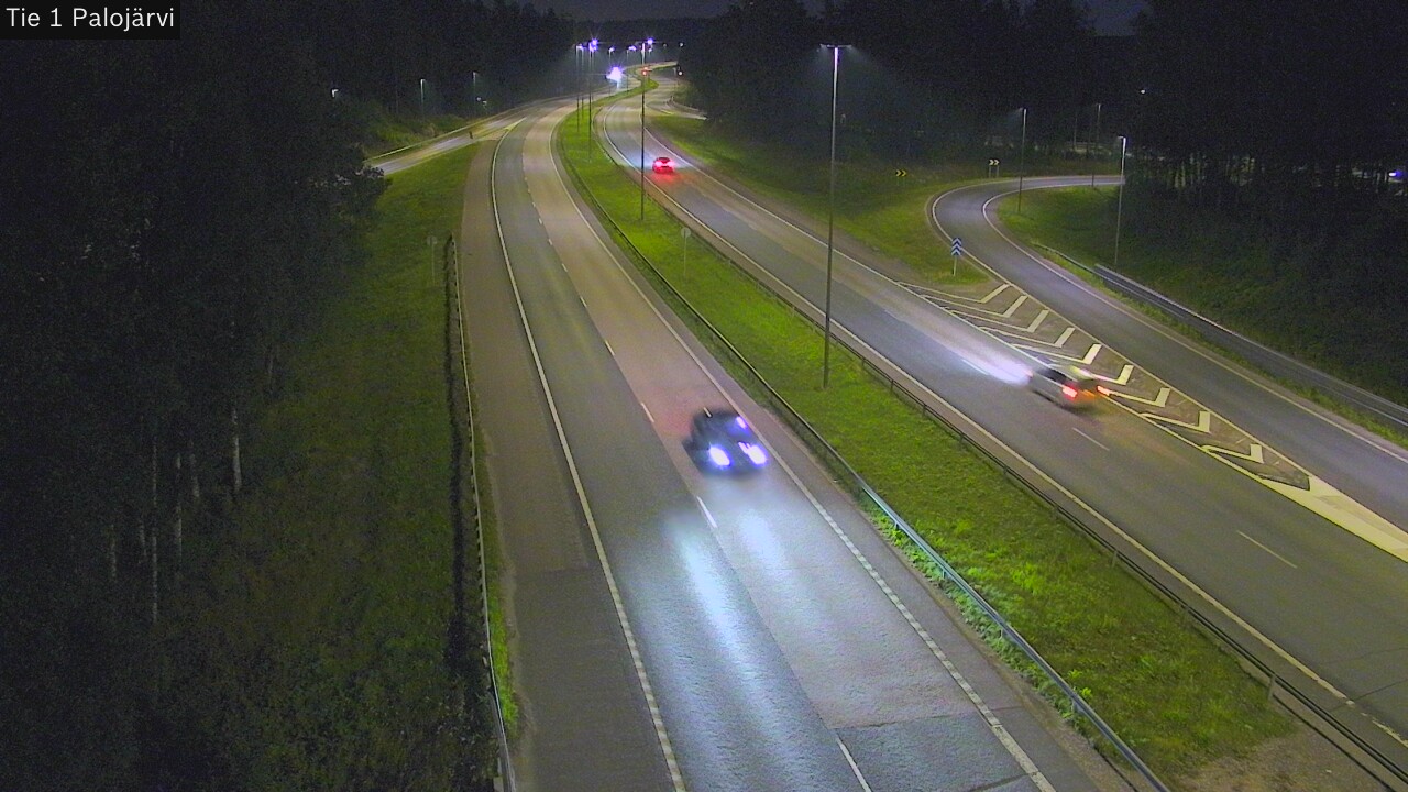 Weather Camera Image Road 1 Vihti, Palojärvi, Vihti, Uusimaa