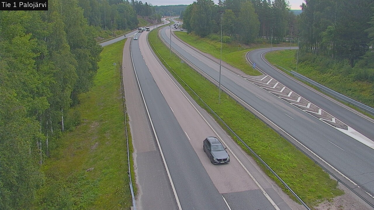 Weather Camera Image Road 1 Vihti, Palojärvi, Vihti, Uusimaa