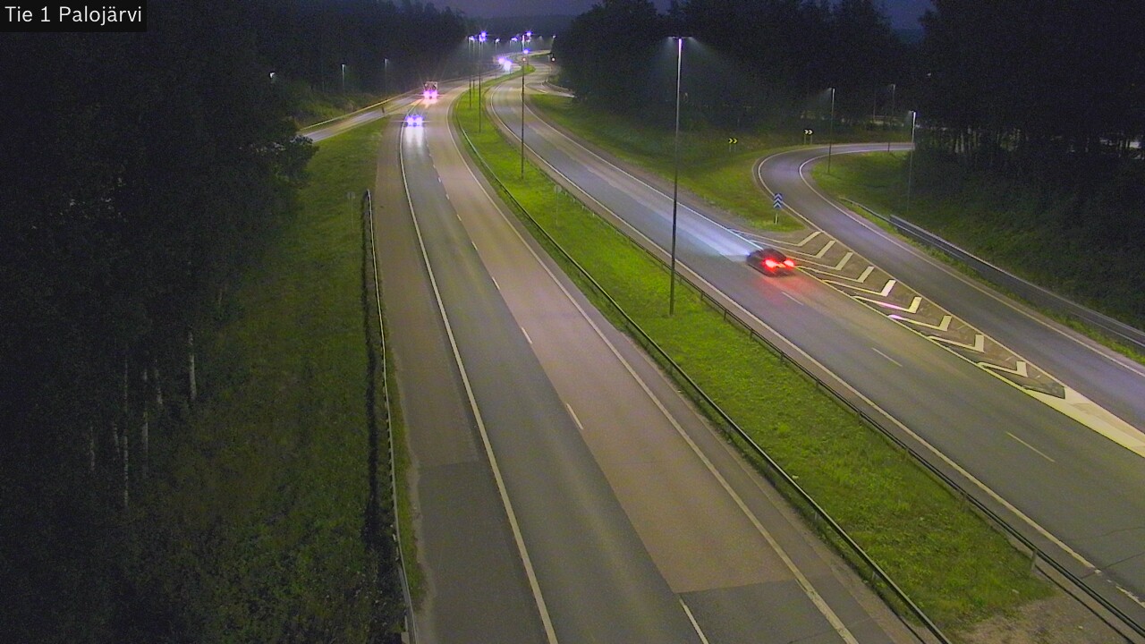 Weather Camera Image Road 1 Vihti, Palojärvi, Vihti, Uusimaa