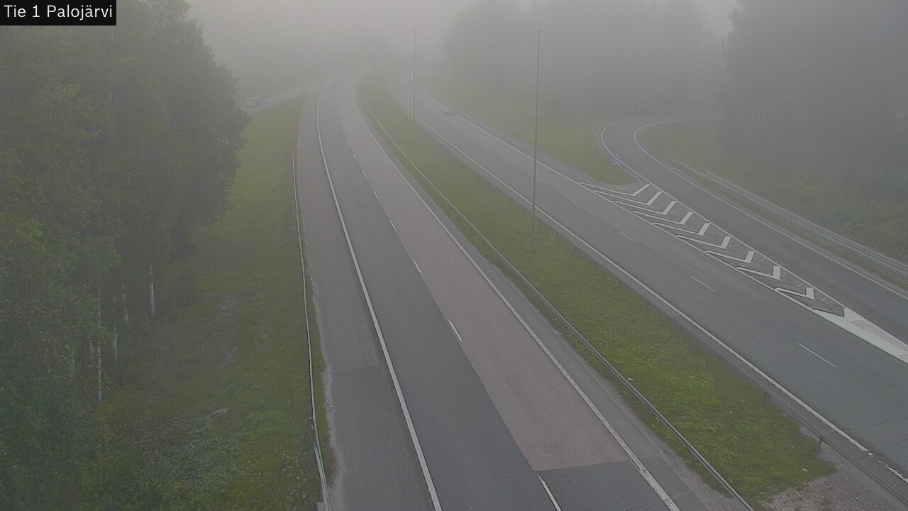 Weather Camera Image Road 1 Vihti, Palojärvi, Vihti, Uusimaa