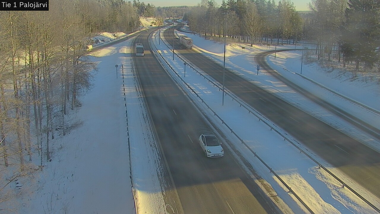 Weather Camera Image Väg 1 Vichtis, Palojärvi, Vihti, Uusimaa