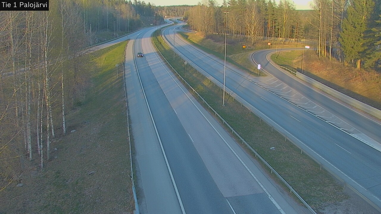 Kelikamerat Kuva Tie 1 Vihti, Palojärvi, Vihti, Uusimaa
