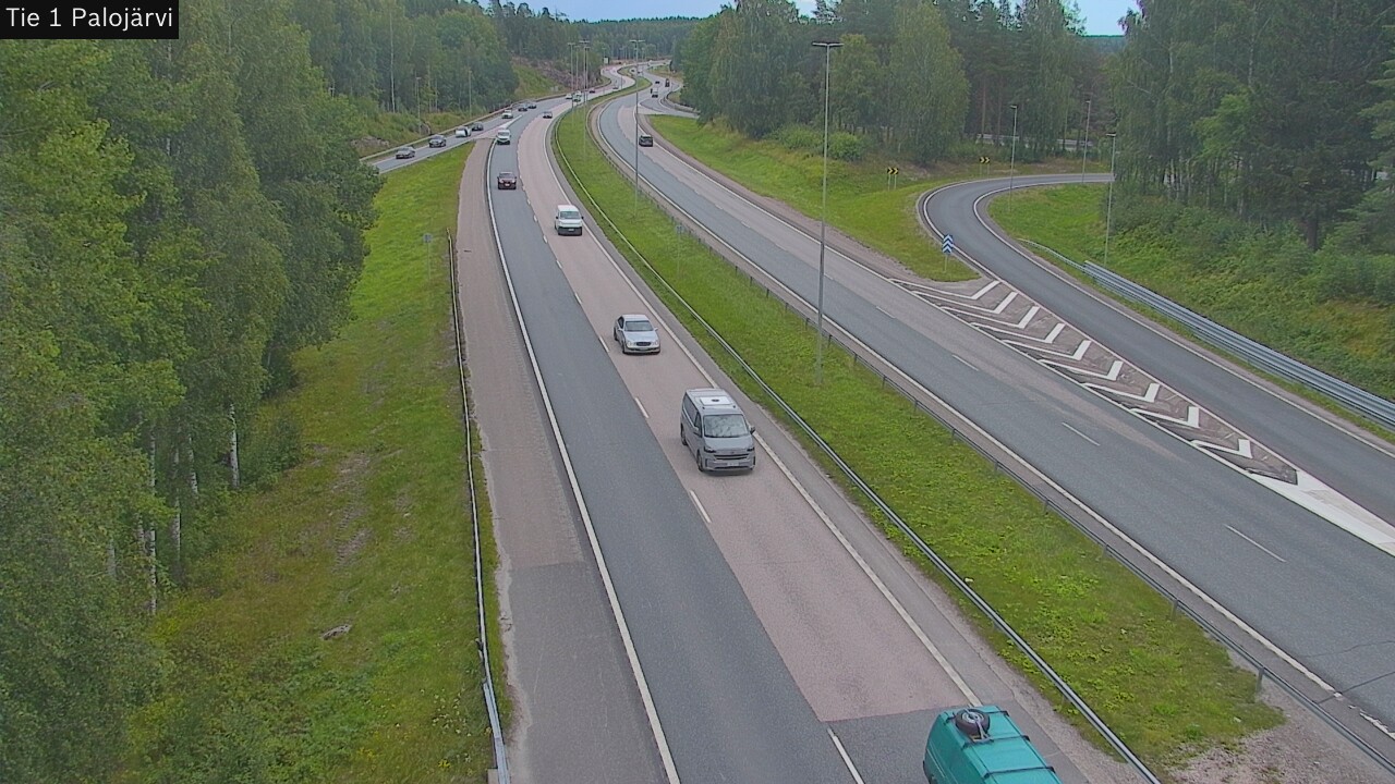 Weather Camera Image Road 1 Vihti, Palojärvi, Vihti, Uusimaa
