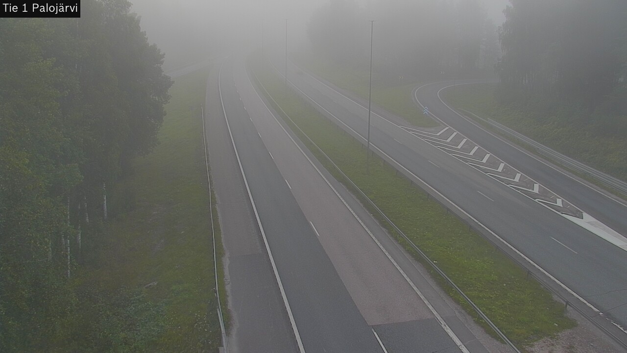 Weather Camera Image Road 1 Vihti, Palojärvi, Vihti, Uusimaa