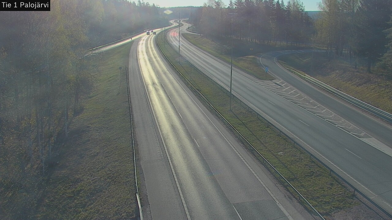 Weather Camera Image Road 1 Vihti, Palojärvi, Vihti, Uusimaa