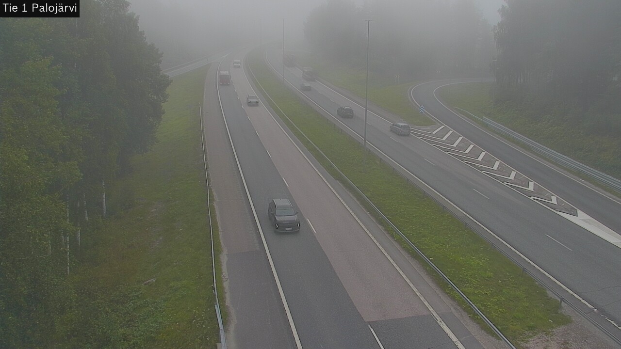 Weather Camera Image Road 1 Vihti, Palojärvi, Vihti, Uusimaa