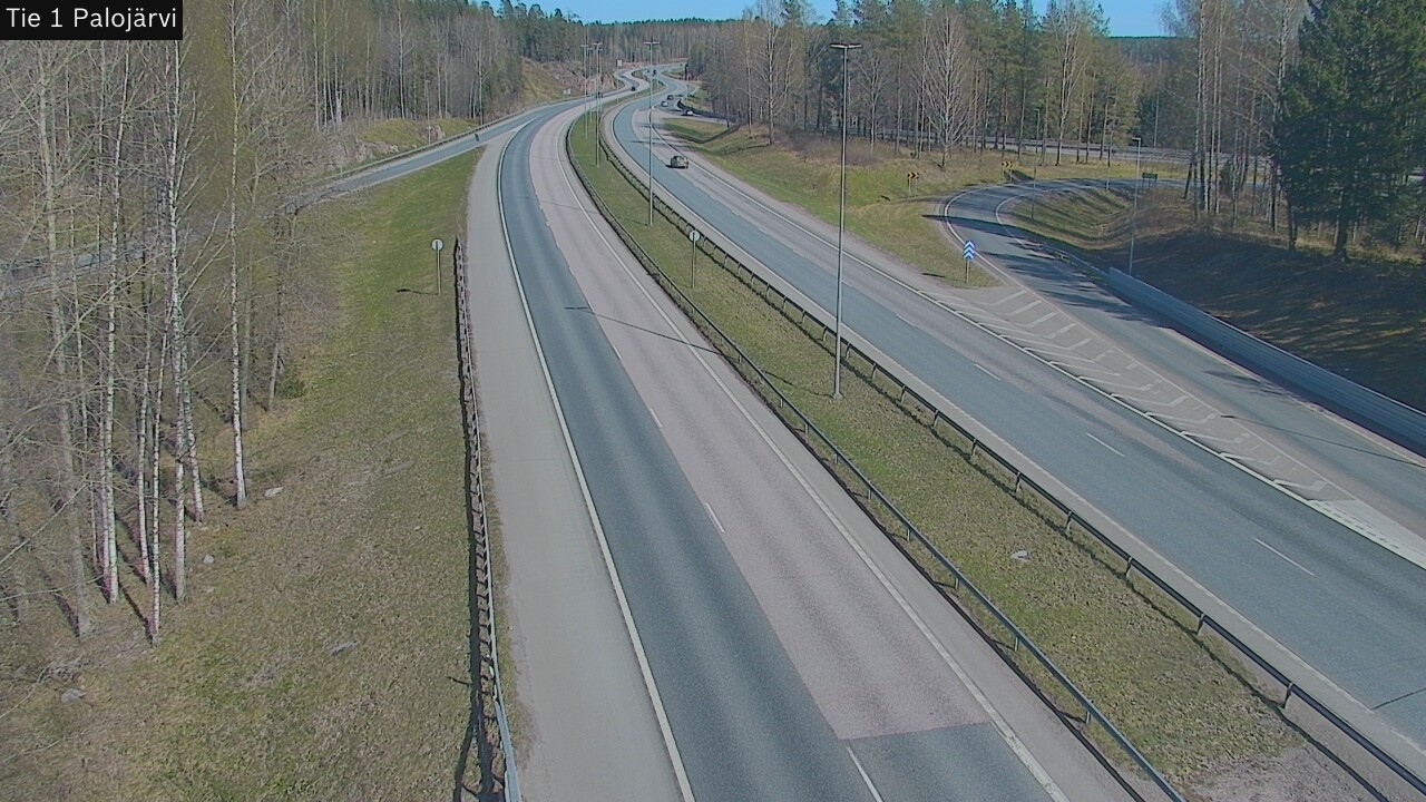 Kelikamerat Kuva Tie 1 Vihti, Palojärvi, Vihti, Uusimaa