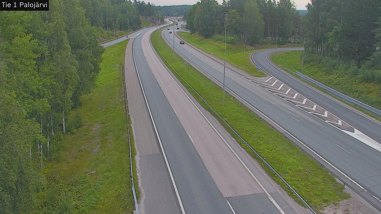 Weather Camera Image Road 1 Vihti, Palojärvi, Vihti, Uusimaa