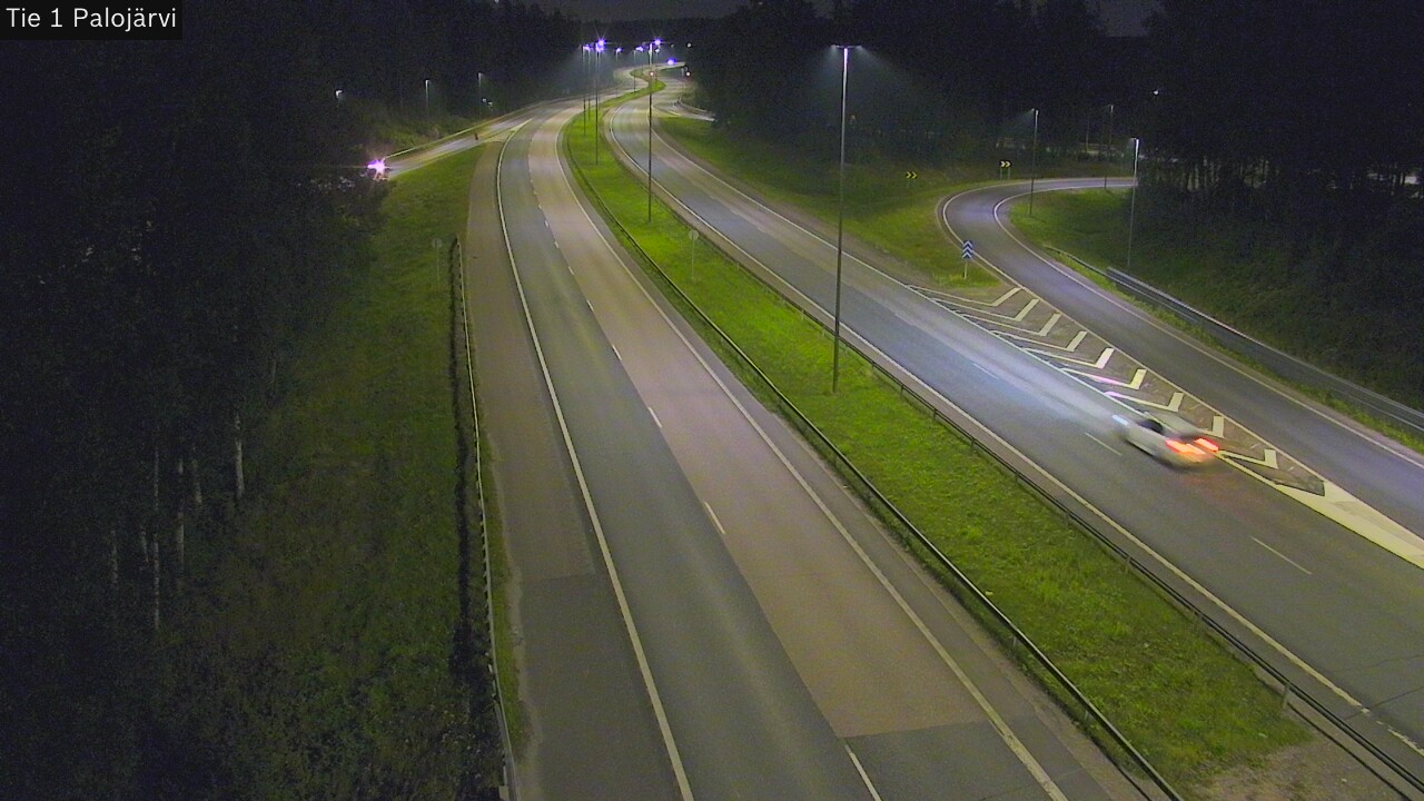 Weather Camera Image Road 1 Vihti, Palojärvi, Vihti, Uusimaa