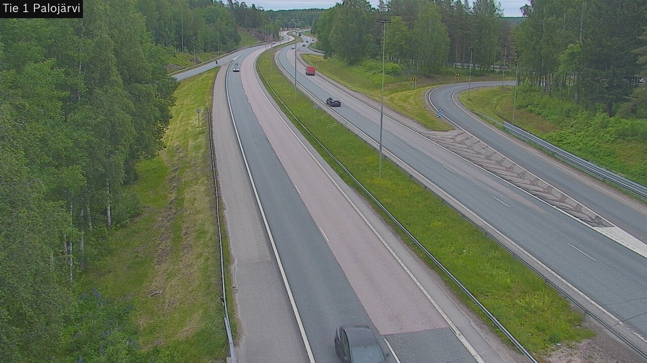 Weather Camera Image Road 1 Vihti, Palojärvi, Vihti, Uusimaa