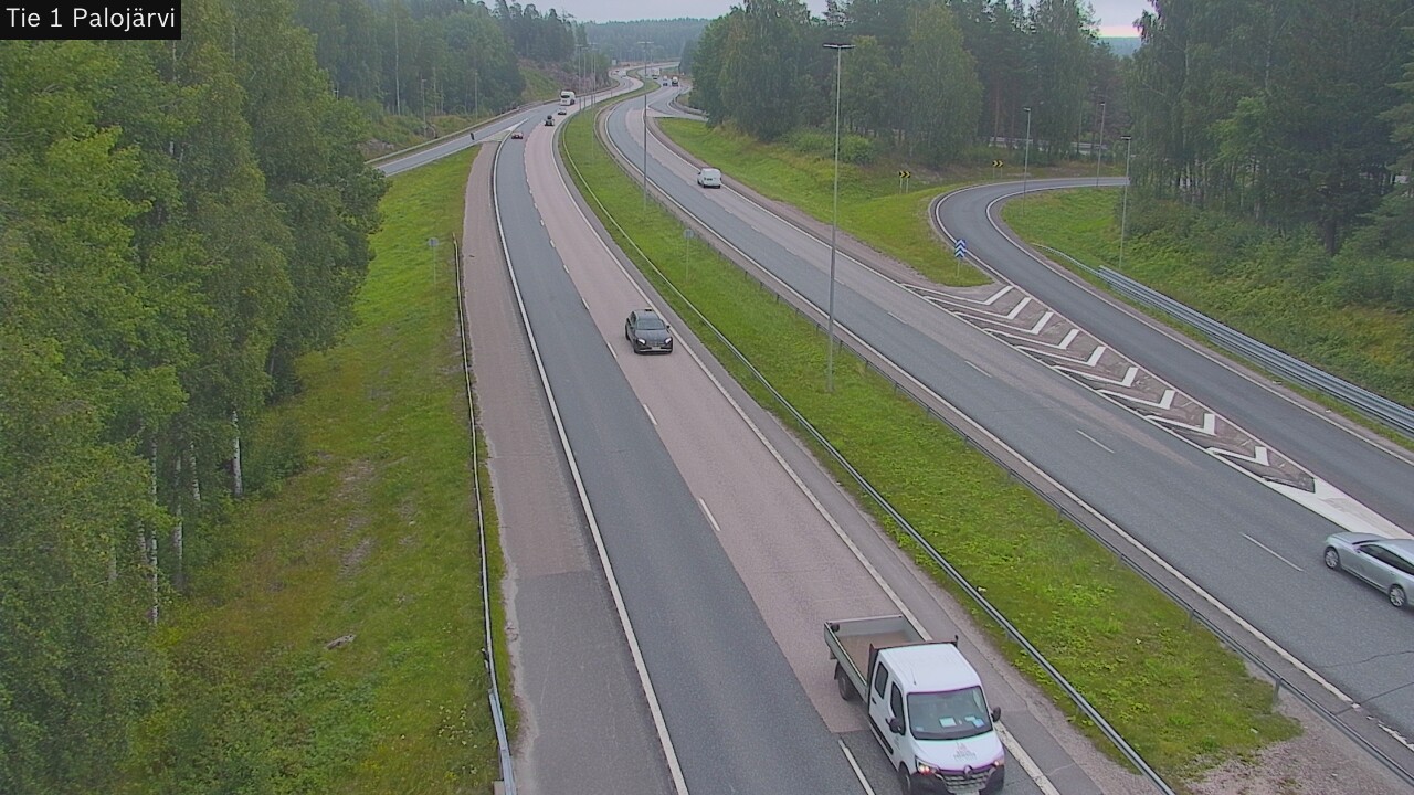 Weather Camera Image Road 1 Vihti, Palojärvi, Vihti, Uusimaa