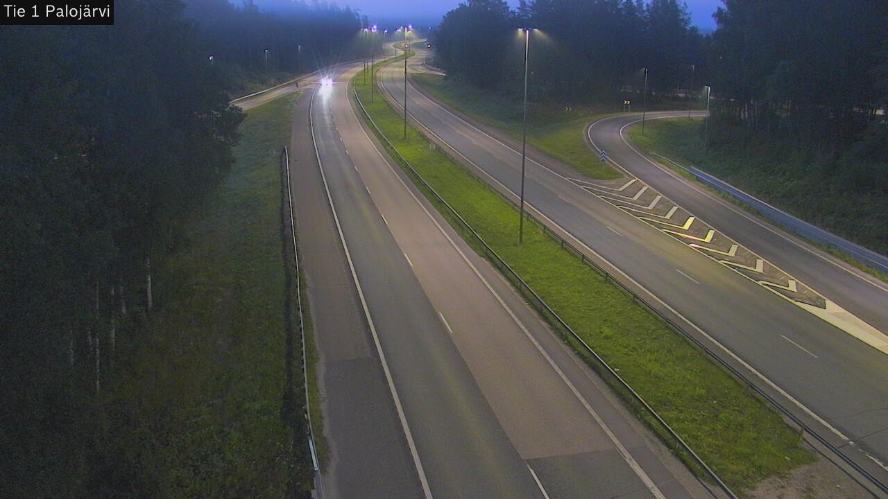 Weather Camera Image Road 1 Vihti, Palojärvi, Vihti, Uusimaa