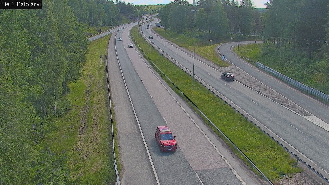 Kelikamerat Kuva Tie 1 Vihti, Palojärvi, Vihti, Uusimaa