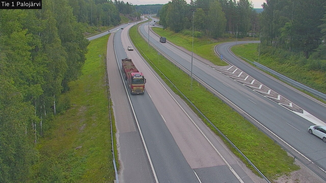 Weather Camera Image Road 1 Vihti, Palojärvi, Vihti, Uusimaa