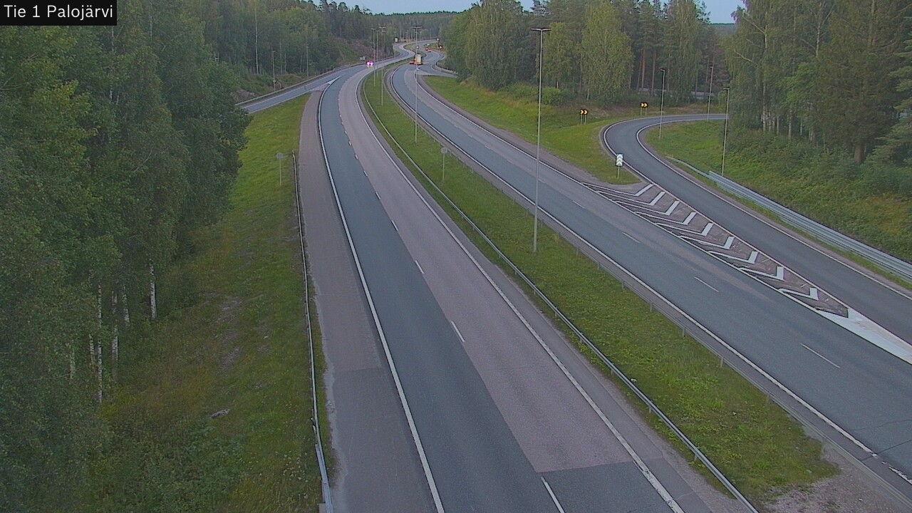 Weather Camera Image Road 1 Vihti, Palojärvi, Vihti, Uusimaa