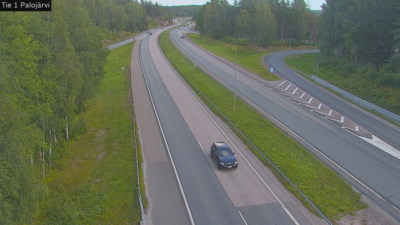 Weather Camera Image Road 1 Vihti, Palojärvi, Vihti, Uusimaa