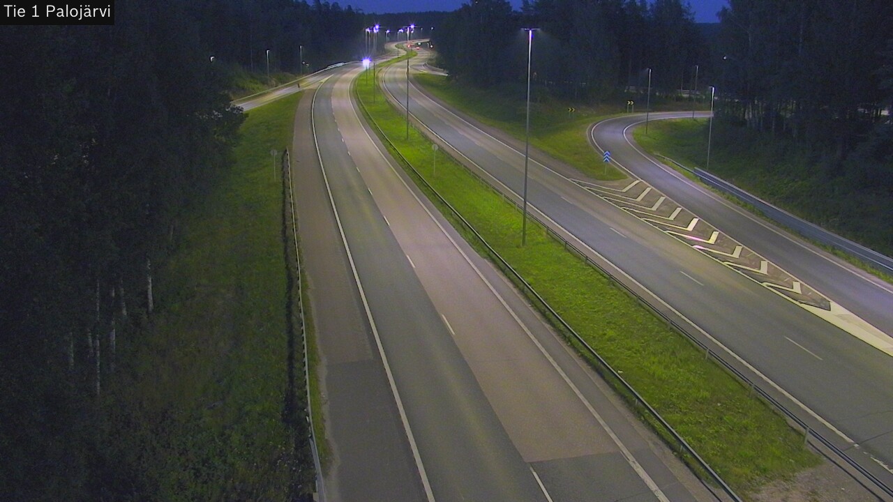 Weather Camera Image Road 1 Vihti, Palojärvi, Vihti, Uusimaa