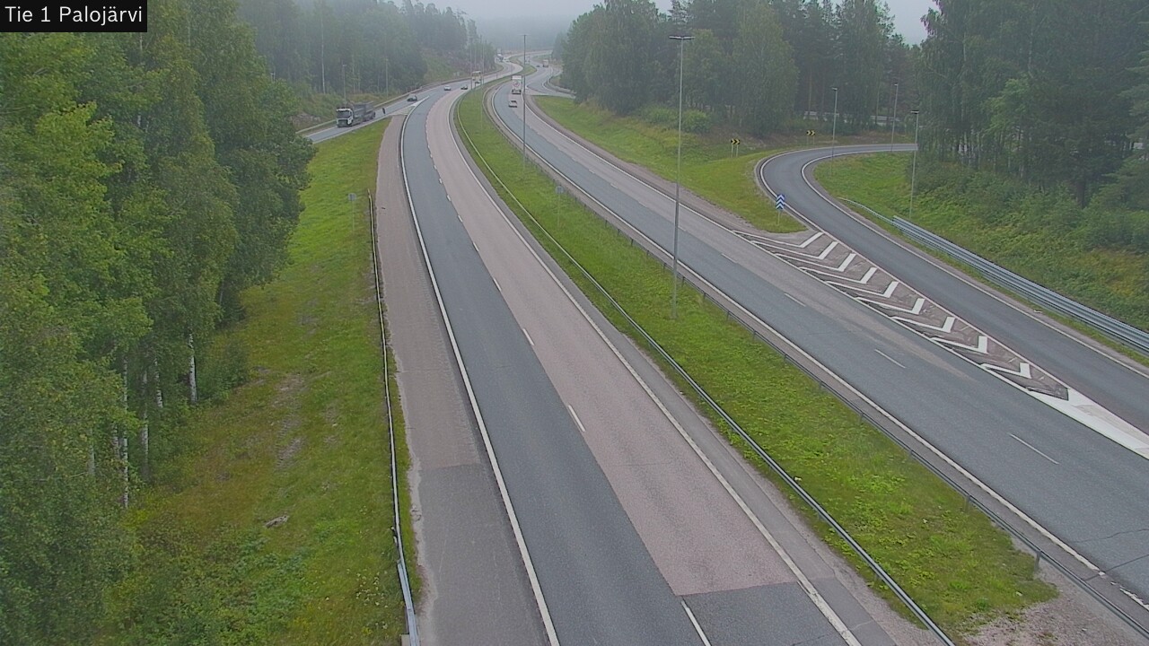 Weather Camera Image Road 1 Vihti, Palojärvi, Vihti, Uusimaa