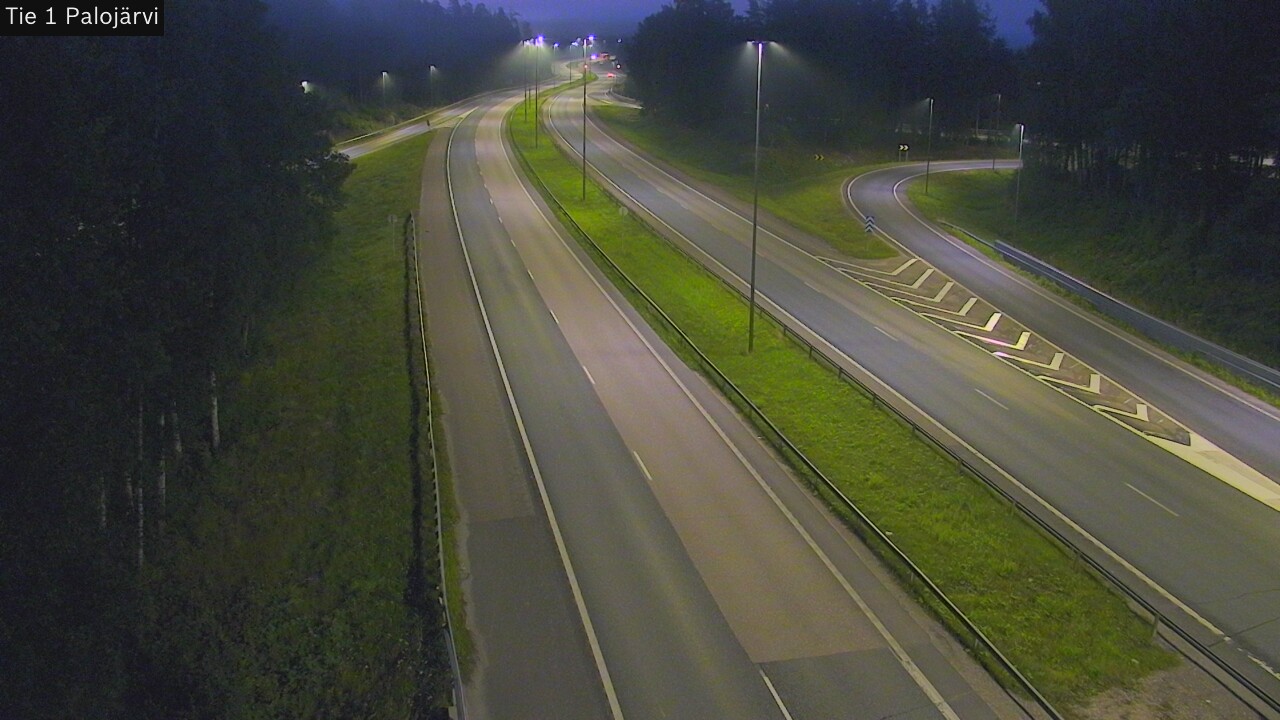 Weather Camera Image Road 1 Vihti, Palojärvi, Vihti, Uusimaa