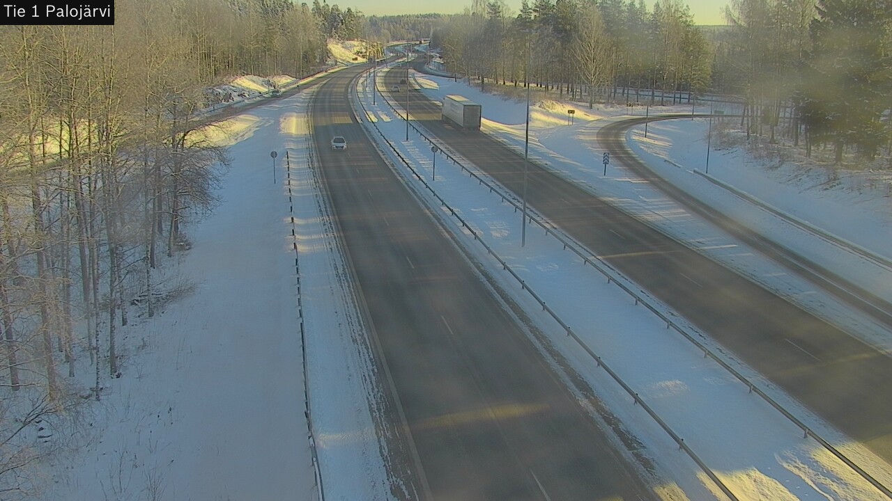 Weather Camera Image Väg 1 Vichtis, Palojärvi, Vihti, Uusimaa