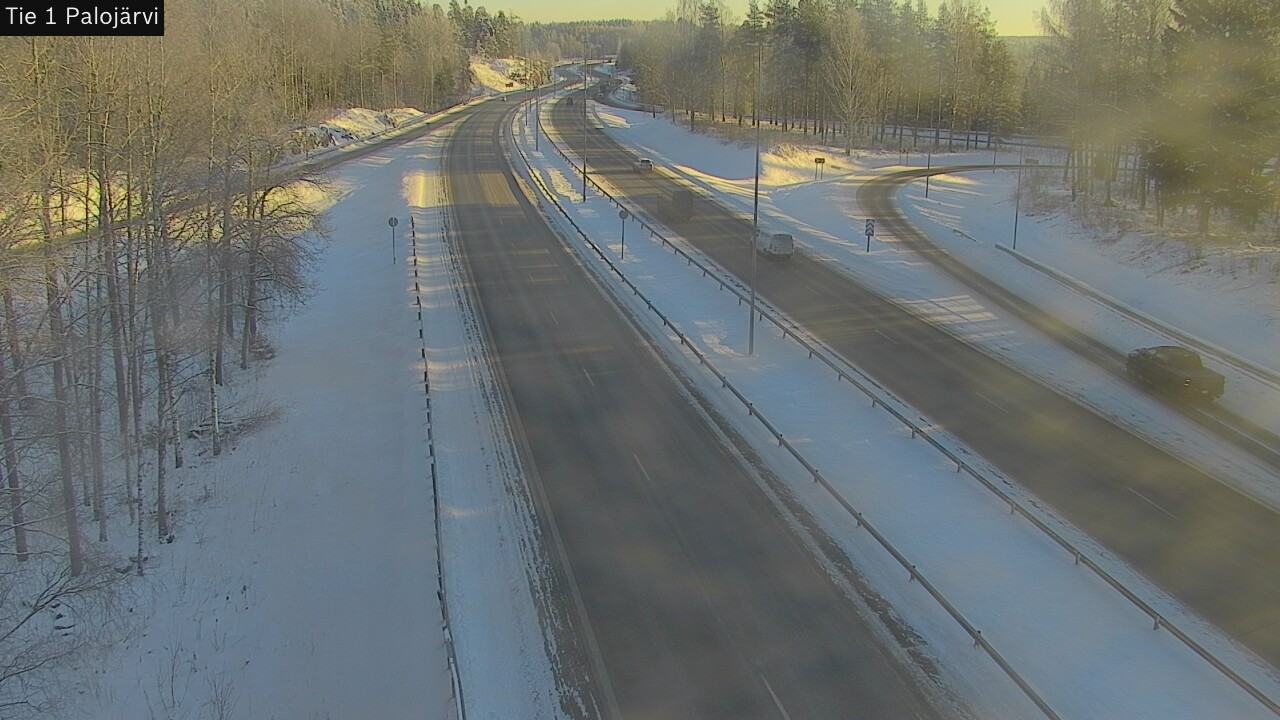 Weather Camera Image Väg 1 Vichtis, Palojärvi, Vihti, Uusimaa