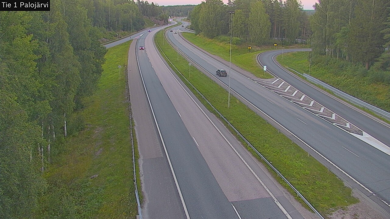 Weather Camera Image Road 1 Vihti, Palojärvi, Vihti, Uusimaa