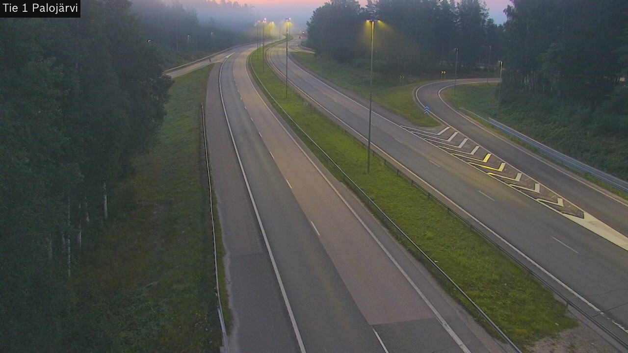 Weather Camera Image Road 1 Vihti, Palojärvi, Vihti, Uusimaa