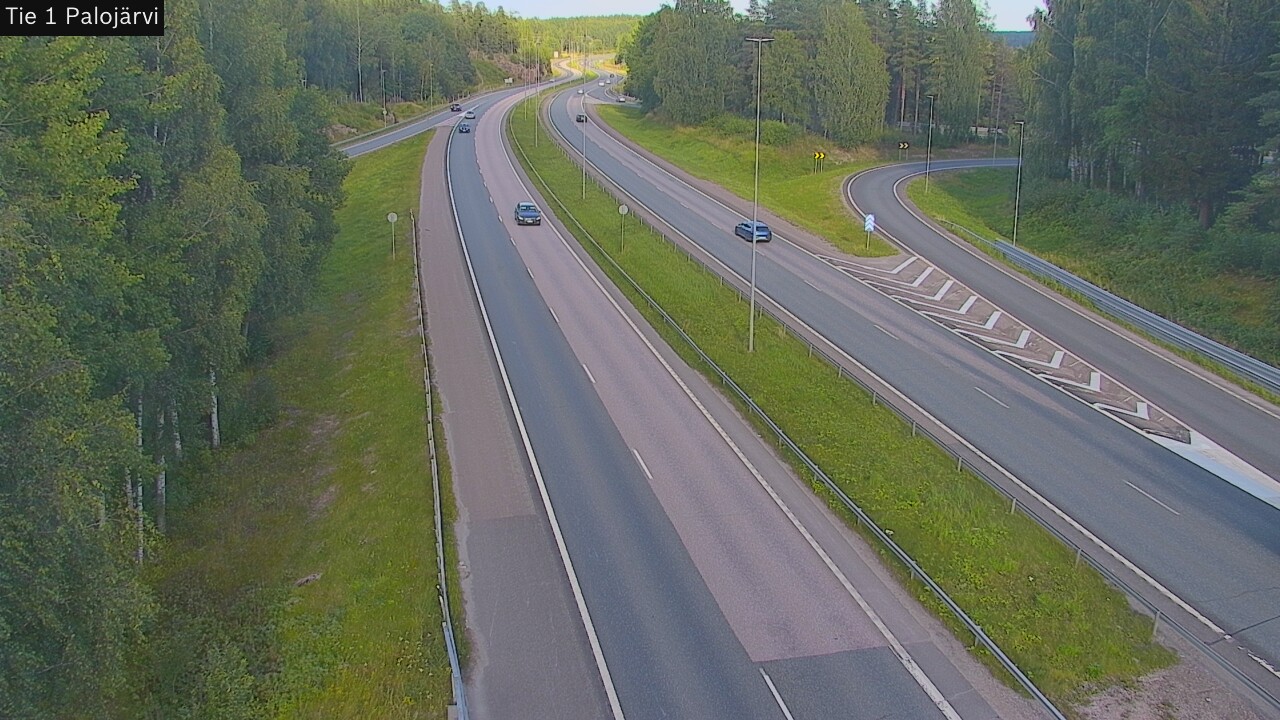 Weather Camera Image Road 1 Vihti, Palojärvi, Vihti, Uusimaa
