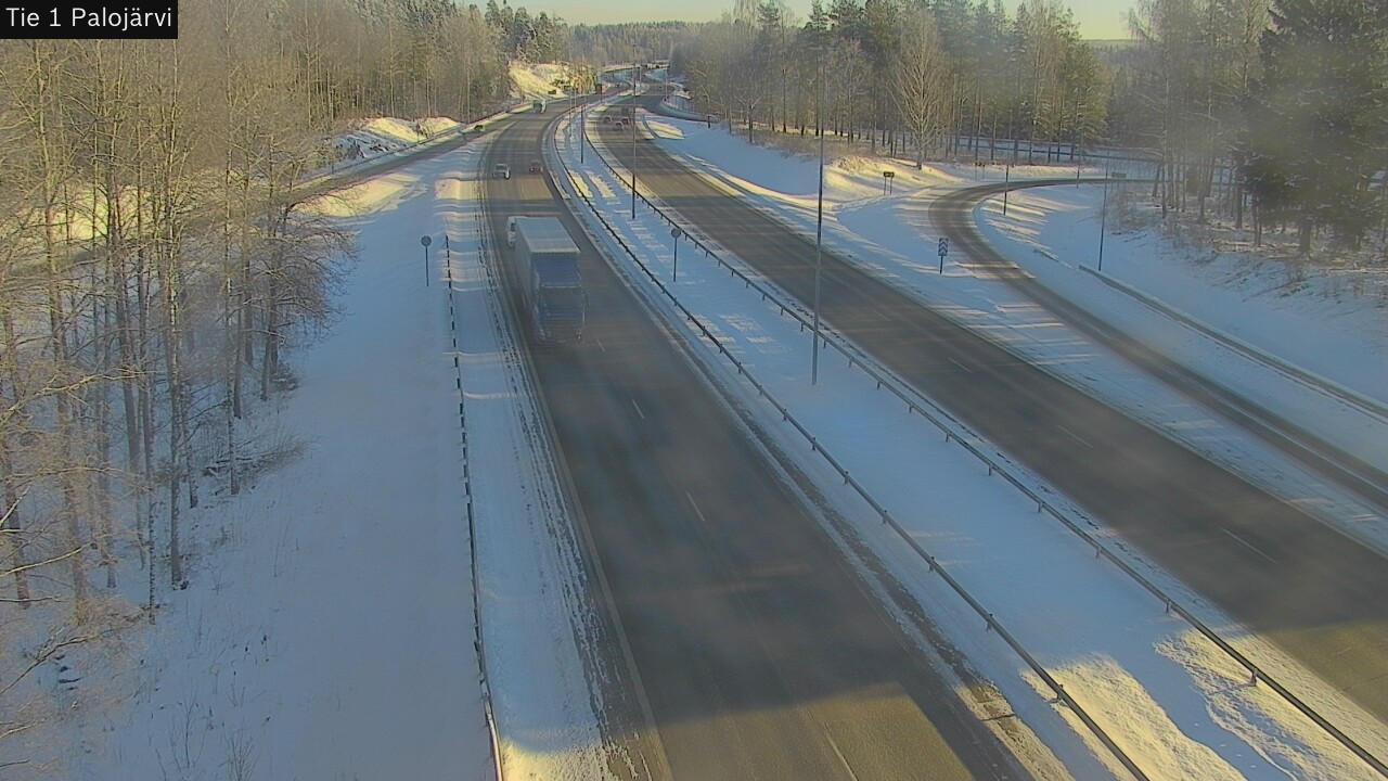 Weather Camera Image Väg 1 Vichtis, Palojärvi, Vihti, Uusimaa