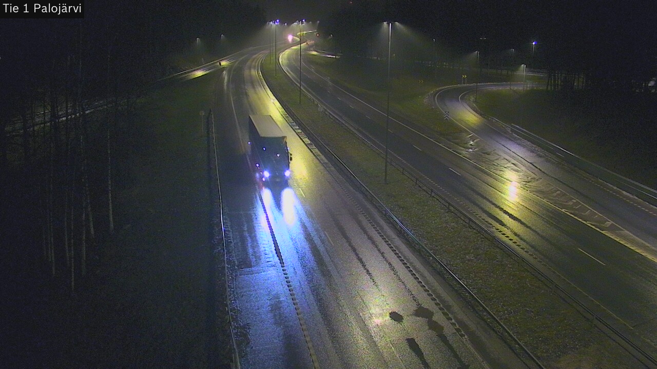 Weather Camera Image Väg 1 Vichtis, Palojärvi, Vihti, Uusimaa