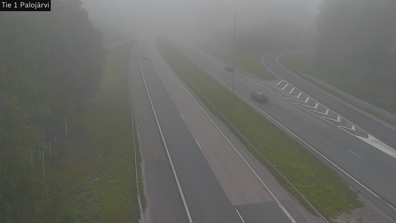 Weather Camera Image Road 1 Vihti, Palojärvi, Vihti, Uusimaa