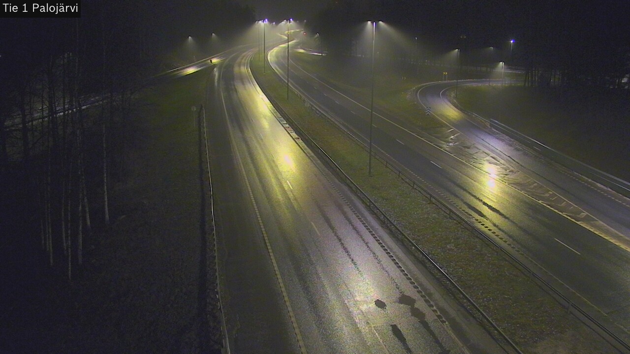 Weather Camera Image Väg 1 Vichtis, Palojärvi, Vihti, Uusimaa