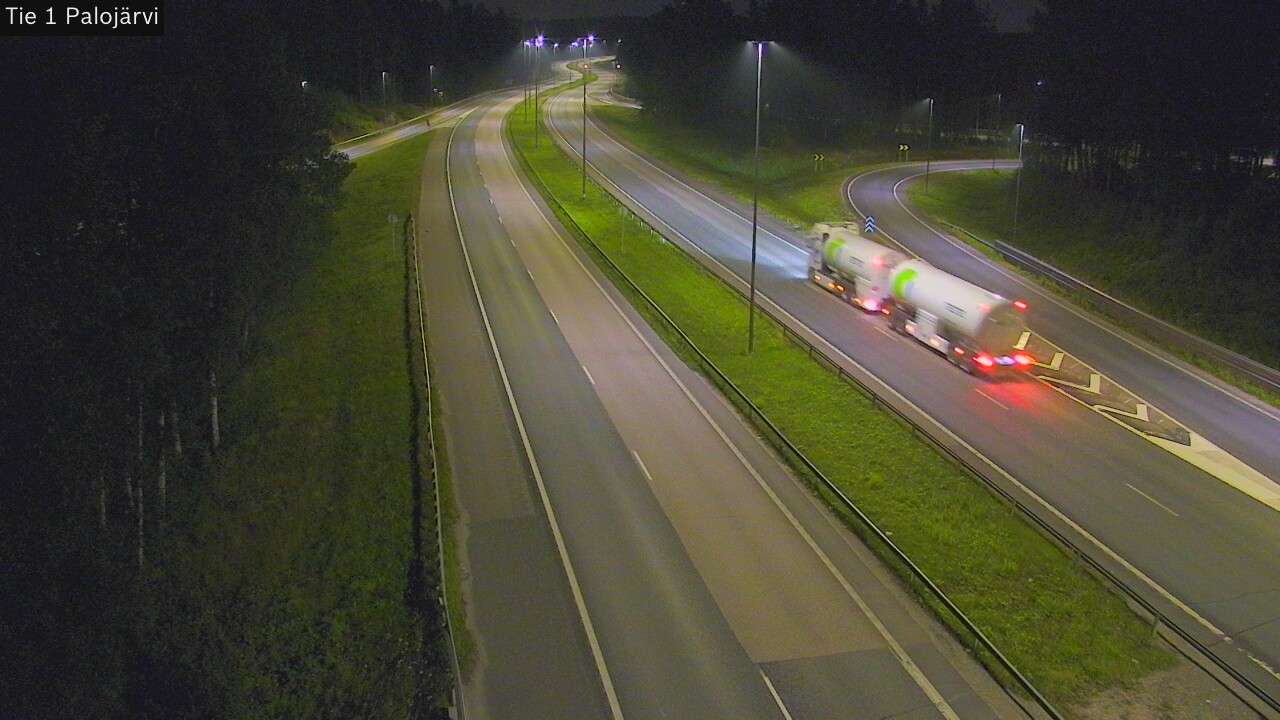 Weather Camera Image Road 1 Vihti, Palojärvi, Vihti, Uusimaa