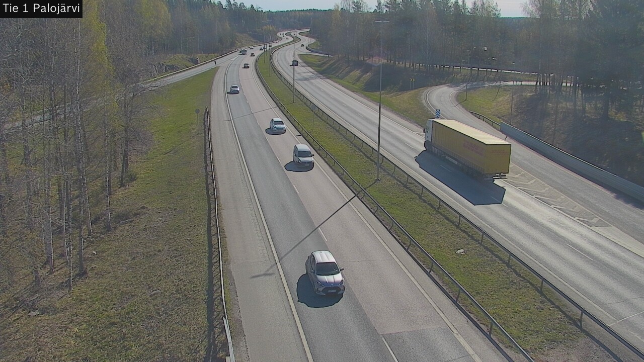 Kelikamerat Kuva Tie 1 Vihti, Palojärvi, Vihti, Uusimaa