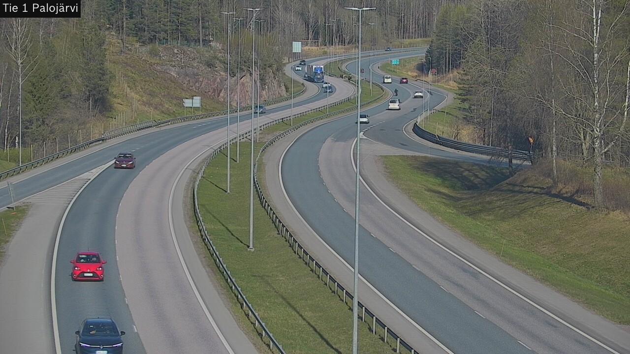 Kelikamerat Kuva Tie 1 Vihti, Palojärvi, Vihti, Uusimaa