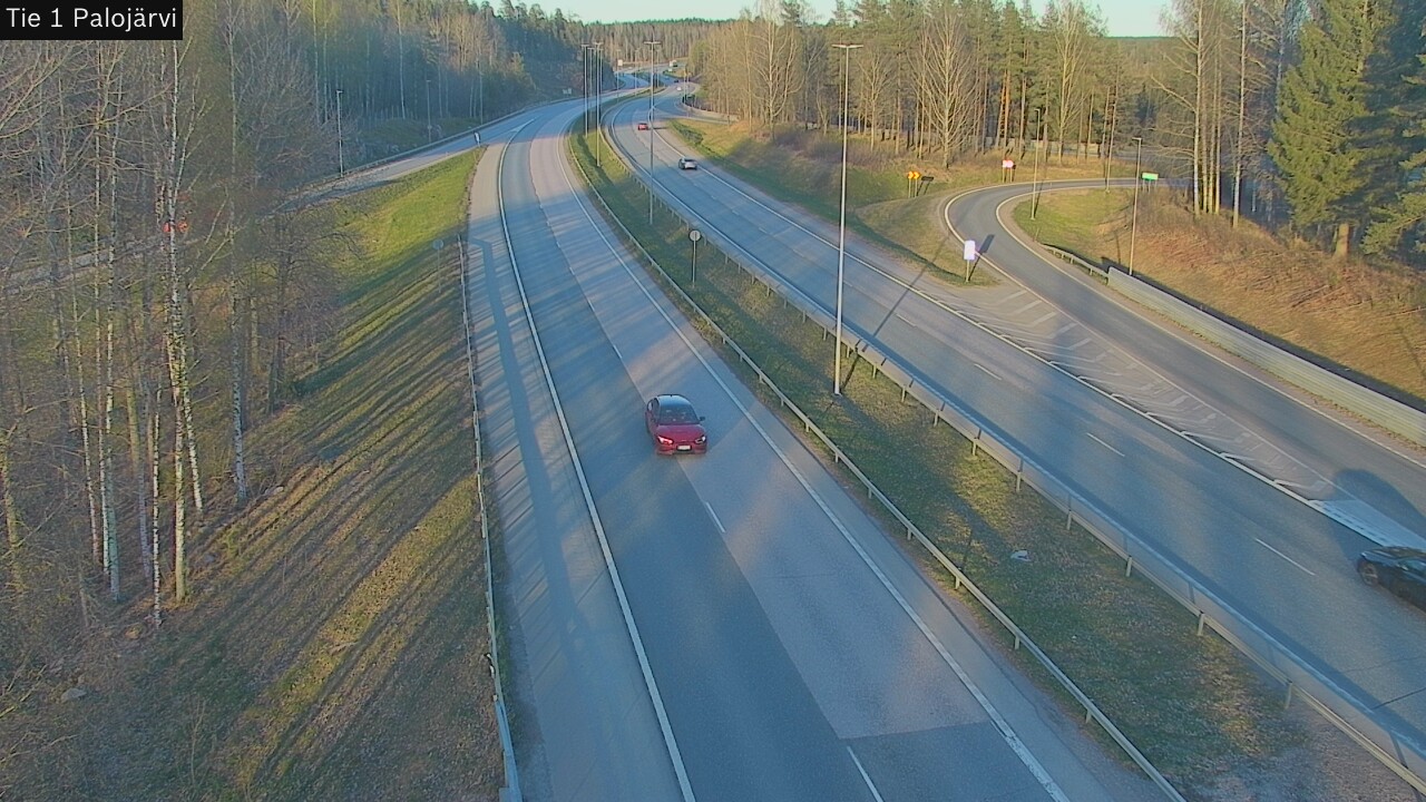 Kelikamerat Kuva Tie 1 Vihti, Palojärvi, Vihti, Uusimaa