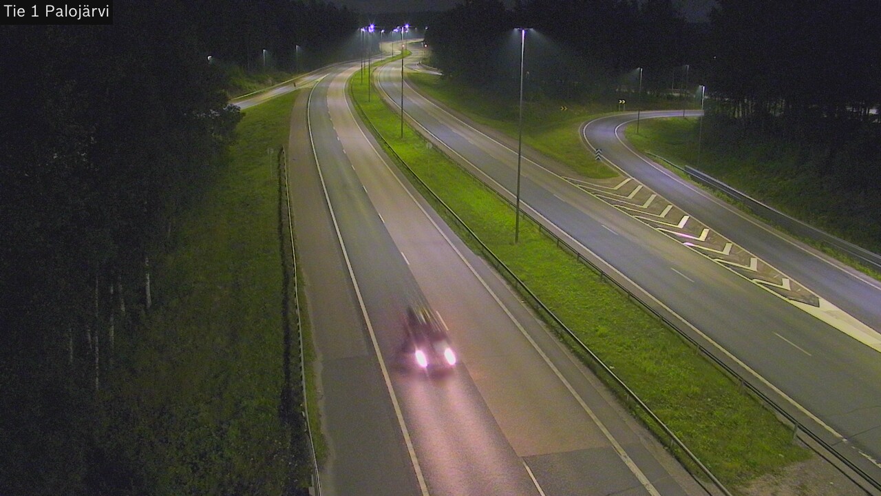 Weather Camera Image Road 1 Vihti, Palojärvi, Vihti, Uusimaa