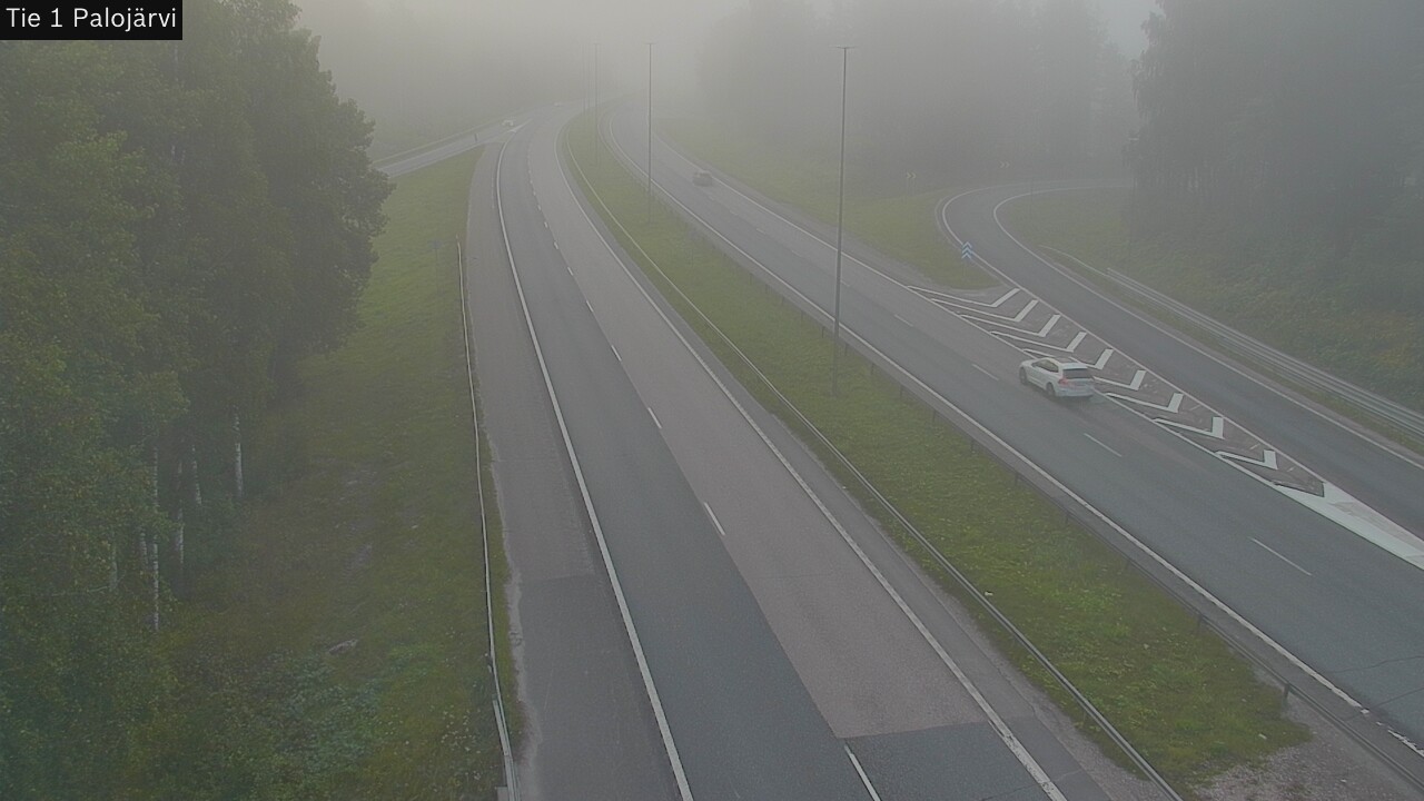 Weather Camera Image Road 1 Vihti, Palojärvi, Vihti, Uusimaa